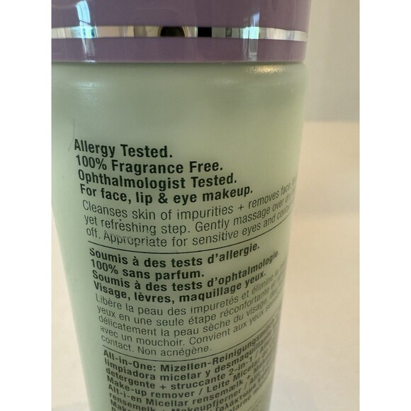 Clinique All About Clean All-In-One Cleansing Micellar Milk+Makeup Remover 6.7oz - Picture 2 of 4